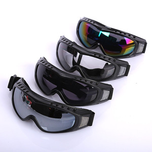 DAIERTA CL-061 Protection Lunettes <span class=keywords><strong>de</strong></span> <span class=keywords><strong>ski</strong></span> pour adultes Hommes Femmes Double couche Anti-buée Extérieur Neige Coupe-vent Cadre en silicone plein cadre - Product Image 1