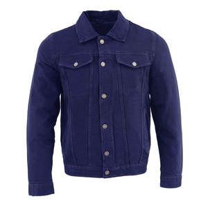 Concevez votre propre veste en jean d'hiver pour homme - Vêtement d'extérieur respirant, logo frontal personnalisé, couleur et logo personnalisés, service OEM de haute qualité - Product Image 1