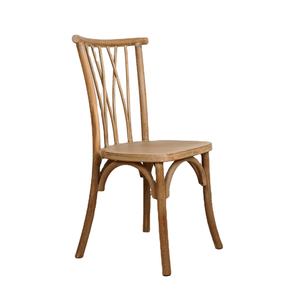 Nueva Silla Apilable Clásica <span class=keywords><strong>Botanica</strong></span> con Estructura de Madera para Banquetes, Bodas, Eventos, Hoteles, Fiestas y Comedores - Product Image 3