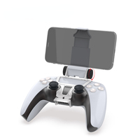 Support de téléphone réglable WEIAI TP5-0527B pour manette PS5, pince de jeu mobile, support de fixation