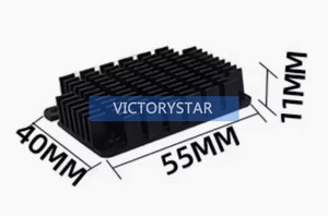 Cooler <strong>Computer</strong> Module Raspberry Pi Cm4 Alloy Heat Sink Cooling Radiator Baolan 55 40 11Cooler <strong>Computer</strong> Module cm4 - Product Image 2