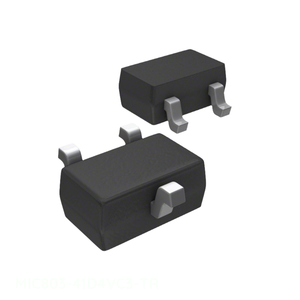Componente de Chip Electrónico de Gestión de Energía (PMIC) SC 70, SOT 323 MIC803-41D4VC3-TR en Existencia - Product Image 1
