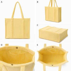 Eco Friendly Thick Terry Towel Tote <b>Handbag</b> Custom Embossed Design Foldable Bag High Quality Bulk Promotional Give - Product Image 3