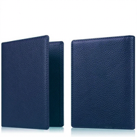 Fabricant de porte-passeport en cuir PU personnalisé OEM, imperméable, antivol, résistant à l'usure, organiseur de documents de voyage, portefeuille