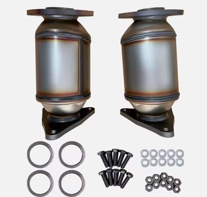 Nuevo Conjunto de Escape con Convertidor Catalítico de Tres Vías de Fábrica YueYang para LS430 GS430 SC430 2001-2010, Acero Inoxidable S409 1 - Product Image 6