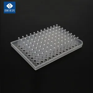 生物中国0.2毫升半裙96孔PCR微孔板耗材实验室用品pcr板0.2毫升