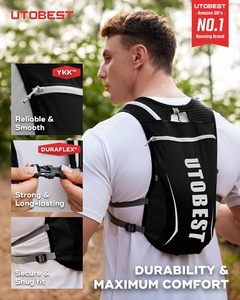 Utobest Trọng lượng nhẹ 5L hydrat hóa gói chức năng chạy <span class=keywords><strong>Vest</strong></span> Dây Kéo đóng cửa <span class=keywords><strong>polyester</strong></span> lót bảng điều khiển năng lượng mặt trời thư mềm cổ điển - Product Image 3