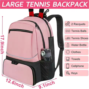 Sports <span class=keywords><strong>Tennis</strong></span> Raquette Sacs Pickleball Paddle Sac À Dos Gym Sport Raquettes Sac À Dos <span class=keywords><strong>Tennis</strong></span> Sac - Product Image 2