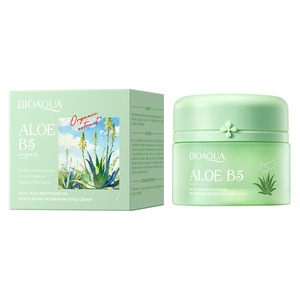 <span class=keywords><strong>BIOAQUA</strong></span> 50g <span class=keywords><strong>Crema</strong></span> Facial de <span class=keywords><strong>Aloe</strong></span> <span class=keywords><strong>Vera</strong></span> con Pro Vitamina B5, Hidratante, Nutritiva, Retiene la Humedad, Suaviza y da Luminosidad a la Piel - Product Image 1