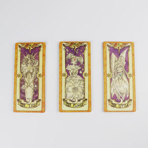 定制塔罗牌印刷，带有古董金箔和压花细节，环保复古神秘美学 - Product Image 3