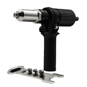 <span class=keywords><strong>Adaptador</strong></span> de pistola de remache eléctrico, <span class=keywords><strong>adaptador</strong></span> de <span class=keywords><strong>taladro</strong></span> de pistola de tuerca de remache de 2,4mm-4,8mm, herramienta de remachado de extracción de tuerca de inserción inalámbrica - Product Image 4