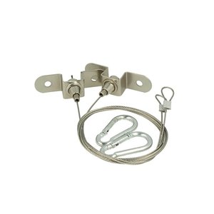 Kit de support de suspension pour projecteur LED linéaire FE1150N Vis Fischer Crochets à ressort Supports - Product Image 2