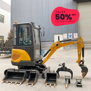 ENVÍO GRATUITO Mini Excavadora de 3.5 Toneladas, Excavadora Agrícola, Mini Excavadora de Orugas, Motor EPA, Excavadora Pequeña de 1 y 2 Toneladas en Venta - Product Image 1