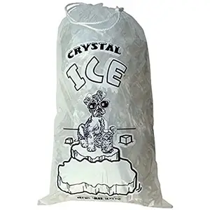 Bolsa de hielo de plástico personalizada, venta al por mayor