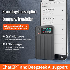 Transcriber A3P con 189 Idiomas, Resumen de Mapa Mental ChatGPT, Transcripción Gratuita con Suscripción, Pantalla, Grabadora de Voz Magnética con IA de 64 GB - Product Image 2
