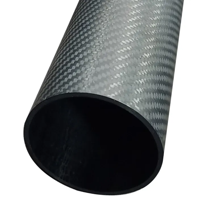 Light weight carbon fiber tube in high quality carbon fiber tube big size tapered tube in 80mm,100mm