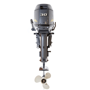 Moteur hors-bord refroidi par <span class=keywords><strong>eau</strong></span> 30 CV, moteur marin 2 temps 30HMHS, arbre court, commande à barre, démarrage manuel, moteur de <span class=keywords><strong>bateau</strong></span> professionnel - Product Image 1