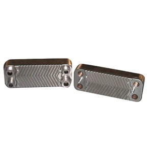 Refroidisseur <span class=keywords><strong>d</strong></span>'<span class=keywords><strong>eau</strong></span> à double système à haute efficacité Installation facile Entretien Récupérateur Échangeurs de chaleur à plaques brasées Moteur de base - Product Image 3