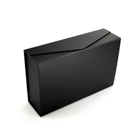 Boîtes d'expédition écologiques biodégradables portables en papier avec poignée et doublure en éponge pour snacks, expédition pour petites entreprises, logo personnalisé