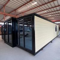 Maison modulaire personnalisable de 20/40 pieds, 3 chambres, extensible, préfabriquée, type conteneur, pour usage hôtelier, maison mobile compacte, norme australienne