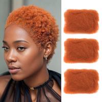 Extensions de cheveux humains pour tresses au crochet QVR Afro Kinky Curly, extensions en vrac pour tresses, extensions de cheveux humains pour les personnes noires