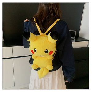 Peluche Drago di Fuoco PokeiMon, Zaino Cartone Animato, Borsa a Tracolla Singola Kuromi, Regalo Genitore-Figlio, Bambola da Macchina Artiglio - Product Image 4