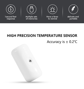 Termômetro infravermelho da testa Termômetro clínico do bebê Termômetro infravermelho do agregado familiar eletrônico com exposição do Lcd - Product Image 5