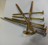 Vis à bois auto-taraudeuses à tête fraisée Torx à rainure pour aggloméré, type 17, avec tête moletée