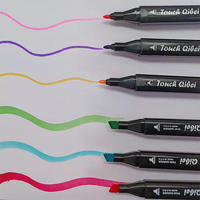Marqueurs d'art professionnels à double pointe de 80 couleurs Ensemble de stylos marqueurs permanents à l'alcool pour le dessin