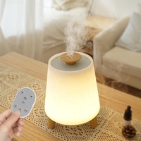 Humidificateur d'air ultrasonique domestique 300 ml en gros avec haut-parleurs, veilleuse colorée et diffuseur d'huiles essentielles