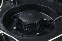Le ventilateur gonflable de publicité de base de Qisheng 45cm avec E27 * 3 automatique a mené le support d'ampoules