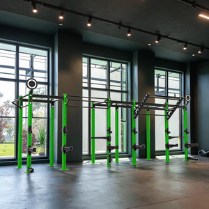 Equipo Comercial de Gimnasio y Deportes en Acero para Entrenamiento de Fuerza Jaula de Potencia Multifuncional para Ejercicio <span class=keywords><strong>Crossfit</strong></span> - Product Image 1