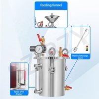 Réservoirs sous pression standard et sur mesure en acier inoxydable, cuves sous pression avec agitateur, entonnoirs de niveau résistants à la corrosion personnalisables