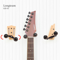 Suspension pour guitare classique en bois de hêtre massif, 1 pièce, crochet mural, électrique, accessoires pour Ukulele