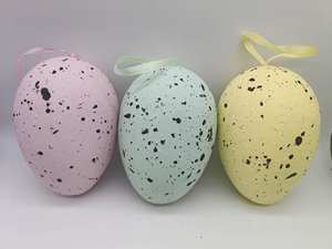 Noktalar ile 15cm paskalya yumurtası asılı - Product Image 2