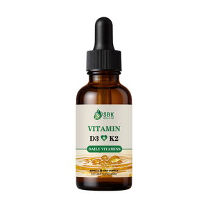 Gouttes liquides de Vitamine D3 K2 directement de l'usine, Vitamine D3 pour la force osseuse, distribution essentielle du calcium, santé osseuse optimale - Product Image 1