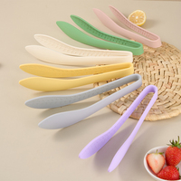 Pince alimentaire en silicone résistante à la chaleur, antiadhésive, pour la cuisine, la friture, la salade, les barbecues, pour la maison