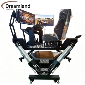 <span class=keywords><strong>Simulador</strong></span> de Carreras Dreamland de Alta Rentabilidad con 6 Ejes y 3 Pantallas, Juego de Conducción Dinámica con Movimiento Completo para Centros Comerciales - Product Image 1