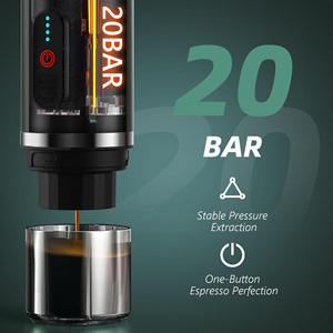Cafetera Espresso Inteligente Mini Personalizada, Cafetera Eléctrica Portátil de Cápsulas para Hoteles, Hogares y Autocaravanas - Product Image 2