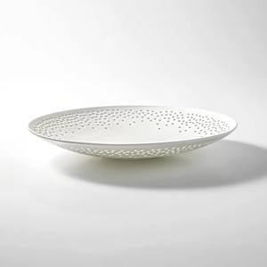 Platos de Cerámica Novedosos, Platos Huecos para Restaurante, Club, Hotel, Vajilla Redonda para Ensaladas, Postres, Pasteles, Bandejas para Servir Comida - Product Image 3