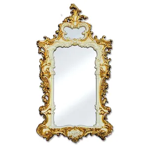 Banruo European Handmade Plastic Mirror Frame Quality Ps Photos Frame Moulding For Wall Decoration