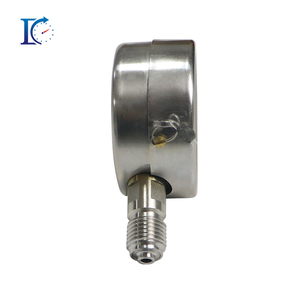 Factory Outlet <strong>4</strong>-Inch NPT1/<strong>4</strong> Thread Connection 304SS Hydraulic Stainless Steel Bourdon Tube <strong>Pressure</strong> <strong>Gauges</strong> - Product Image 4