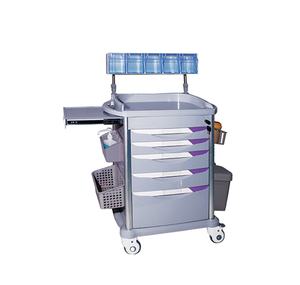 Yongxin รถเข็นรถพยาบาลน้ำหนักเบารถเข็นฉุกเฉิน ABS รถเข็นทางการแพทย์สำหรับขายพลาสติก - Product Image 3