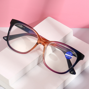 Nuevas gafas <span class=keywords><strong>de</strong></span> lectura antiazules <span class=keywords><strong>de</strong></span> moda con marco grande, lupa <span class=keywords><strong>de</strong></span> Marco degradado HD para mujer para leer gafas <span class=keywords><strong>de</strong></span> lectura para hombres - Product Image 2