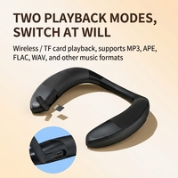 Nuevo Altavoz Inalámbrico de Banda para el Cuello, Portátil, Compacto, Reproductor de Audio, Sonido Estéreo con Bajos Profundos, Llamadas Nítidas