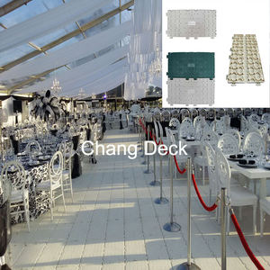 Tapis de protection de <span class=keywords><strong>sol</strong></span> portable gris pour extérieur, revêtement de <span class=keywords><strong>sol</strong></span> temporaire pour tente, conception unique à roulettes, <span class=keywords><strong>sol</strong></span> pour événements sportifs et spectacles - Product Image 4