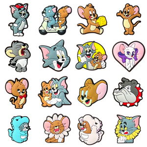 Adornos de Goma para Zapatos con Diseño de Ratón y León de Dibujos Animados, para Decorar Botas y Calzado, de Alta Calidad - Product Image 3