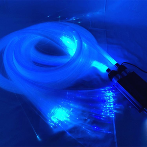 Luz de Techo para Auto con Diseño de <span class=keywords><strong>Estrellas</strong></span>, Meteorito de 16W, Luz de Techo de Doble Cabezal con Efecto de Estrella Fugaz para Decoración Romántica de Automóviles - Product Image 2