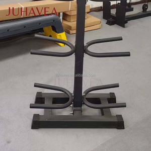 Оптовая продажа: Двусторонняя вертикальная стойка для хранения мячей (йога, гравитационные, волейбольные, баскетбольные) на 10 мячей - Product Image 5