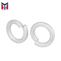 Rondelles à ressort fendues en acier inoxydable finition lisse norme DIN pour fixations de quincaillerie